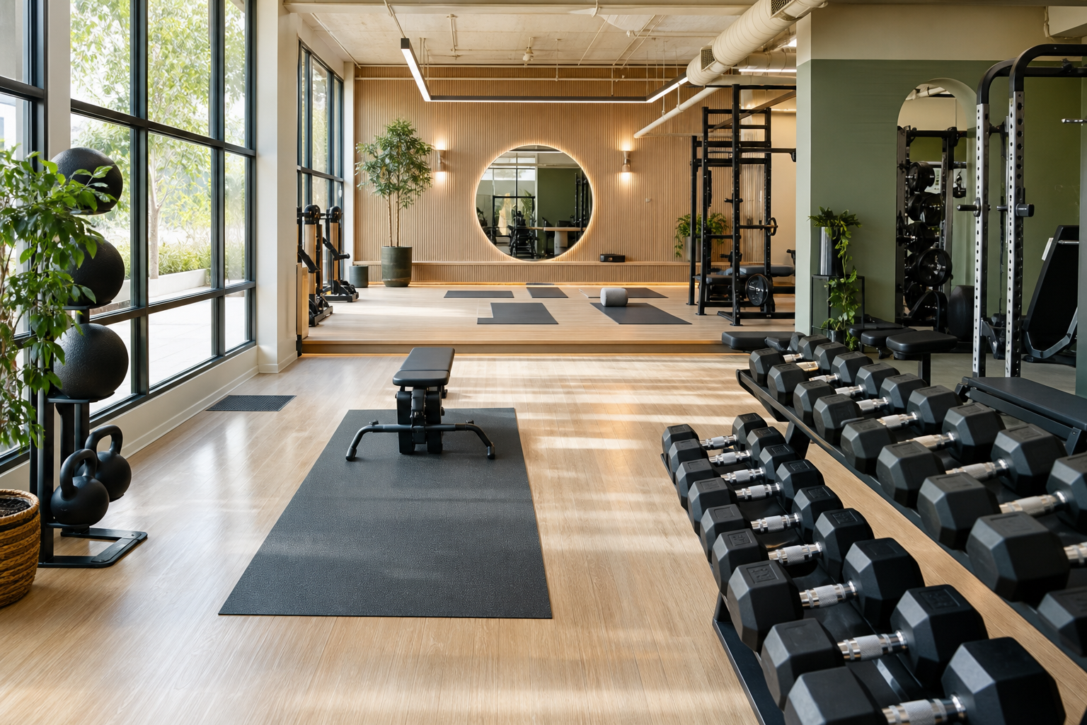 Boutique wellness gym